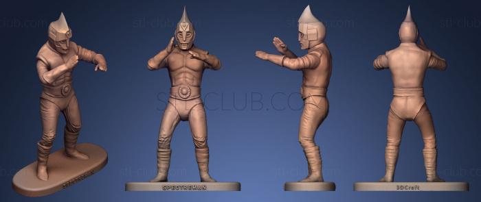 3D model Spectreman (STL)